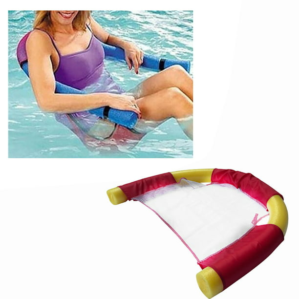 Swimming Pool Seats Amazing Bed Stick Noodle Float Mesh Floating Water Toy Chair